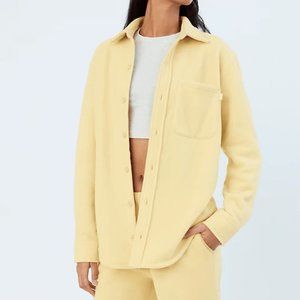 Aritzia - Tna Polar Shirt Jacket Fleece button-up shirt